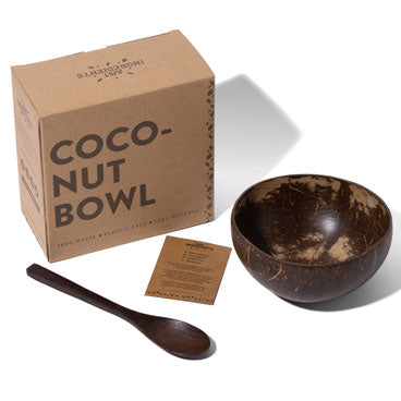Coconut Bowl and Spoon Gift Set
